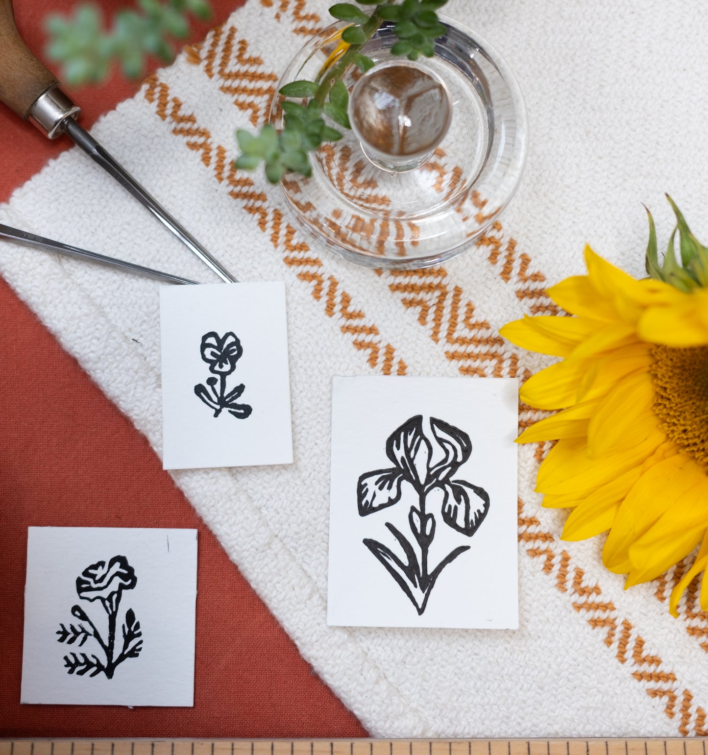 Iris print - flower collection